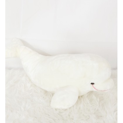 {M'SIA STOCK} Dolphin SoftToys/PlushToys/KidsToys 50cm 海豚娃娃玩具公仔50厘米 Patung Beruang